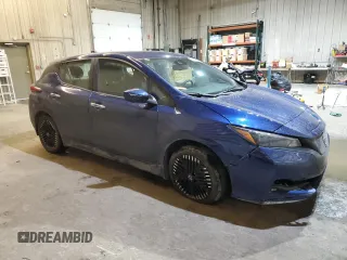 2023 Nissan LEAF SV Plus with VIN 1N4CZ1CV1PC556011, listed as a Copart auction lot 43419485 with 15,173 mi miles and Salvage Title. Bid and sale history available at DreamBid. Image 4.
