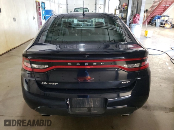 2015 Dodge Dart GT with VIN 1C3CDFEB5FD410975, listed as a Copart auction lot 63165465 with 92,148 mi miles and Clean title. Bid and sale history available at DreamBid. Image 6.