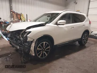 2019 Nissan Rogue SV with VIN 5N1AT2MV7KC747105, listed as a IAAI auction lot 41445027 with 40,958 mi miles. Bid and sale history available at carsss.com. Image 2.