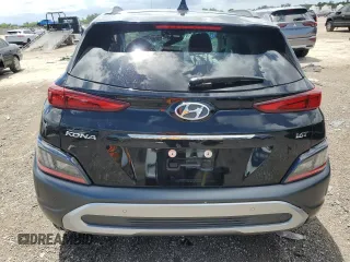 2023 Hyundai Kona Limited with VIN KM8K53A3XPU044445, listed as a Copart auction lot 65840044 with 0 mi miles and Non Repairable. Bid and sale history available at carsss.com. Image 6.