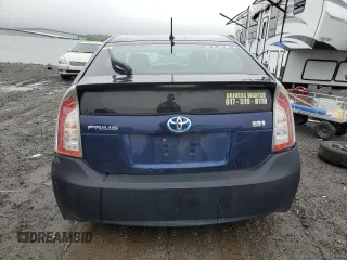 2013 Toyota Prius One with VIN JTDKN3DUXD1646932, listed as a Copart auction lot 55629695 with Not Provided miles and Clean Title. Bid and sale history available at DreamBid. Image 6.