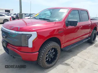 2023 Ford F-150 Lightning Pro with VIN 1FTVW1EL8PWG33656, listed as a IAAI auction lot 42260659 with 22,490 mi miles and . Bid and sale history available at DreamBid. Image 17.