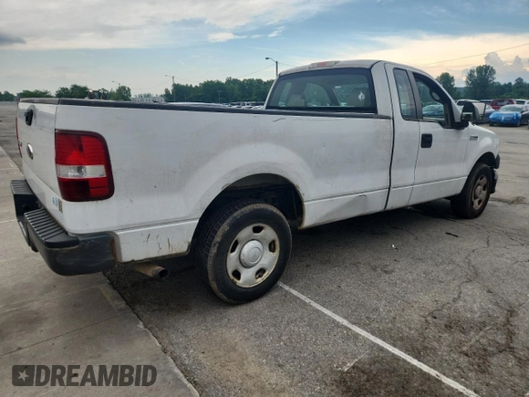 2008 Ford F-150 XL with VIN 1FTRF12228KD93493, listed as a Copart auction lot 61424955 with 138,662 mi miles and Clean title. Bid and sale history available at DreamBid. Image 3.