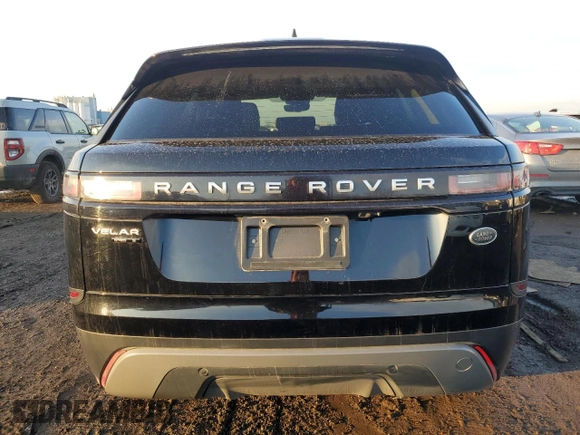2018 Land Rover Range Rover Velar S with VIN SALYB2RN8JA716298, listed as a Copart auction lot 47003295 with 55,279 mi miles and Salvage title. Bid and sale history available at DreamBid. Image 6.