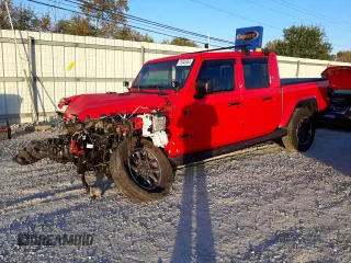 2021 Jeep Gladiator High Altitude с VIN 1C6HJTFG2ML587691, выставлен на аукционе Copart как лот 75345364 с пробегом Не указан миль и Списание • Salvage title. История ставок и продаж доступна на DreamBid. Изображение 1.