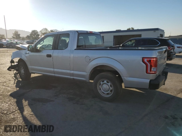 2017 Ford F-150 XL with VIN 1FTEX1C82HKD03287, listed as a Copart auction lot 77462644 with 157,064 mi miles and Salvage Title. Bid and sale history available at carsss.com. Image 2.