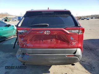 2019 Toyota RAV4 XLE with VIN JTMP1RFV2KD039171, listed as a Copart auction lot 82153374 with 64,482 mi miles and Salvage Title. Bid and sale history available at carsss.com. Image 6.