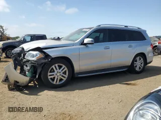 2014 Mercedes-Benz GL 450 z VIN 4JGDF7CE1EA354378, wystawiony jako Copart lot #59889305 z przebiegiem 79 821 mil mil oraz Szkoda całkowita • Salvage title. Historia ofert i sprzedaży dostępna na DreamBid. Obrazek 1.