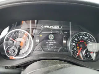 2022 Ram 1500 Big Horn with VIN 1C6SRFFT5NN448240, listed as a Copart auction lot 58556525 with 45,591 mi miles and Salvage title. Bid and sale history available at DreamBid. Image 9.