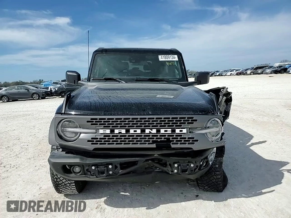 2023 Ford Bronco with VIN 1FMDE5CP5PLB20907, listed as a Copart auction lot 41809134 with 14,509 mi miles. Bid and sale history available at carsss.com. Image 11.