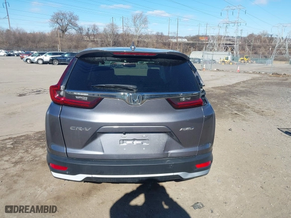 2020 Honda CR-V EX-L with VIN 5J6RW2H80LA016865, listed as a IAAI auction lot 41651030 with 34,666 mi miles. Bid and sale history available at carsss.com. Image 16.