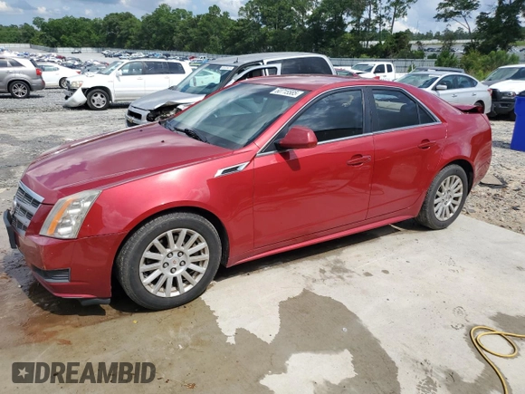 2011 Cadillac CTS Luxury with VIN 1G6DE5EY1B0136173, listed as a Copart auction lot 60715585 with 84,538 mi miles and Salvage title. Bid and sale history available at DreamBid. Image 1.