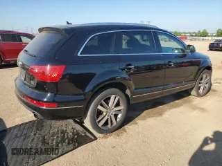2014 Audi Q7 Premium Plus with VIN WA1LGAFE3ED002322, listed as a Copart auction lot 61565425 with 146,166 mi miles and Salvage title. Bid and sale history available at DreamBid. Image 3.