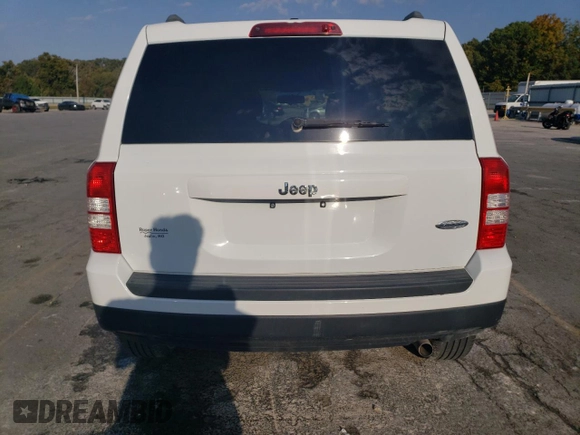 2017 Jeep Patriot Latitude with VIN 1C4NJPFB2HD183670, listed as a Copart auction lot 74035374 with 72,753 mi miles and Salvage Title. Bid and sale history available at DreamBid. Image 6.