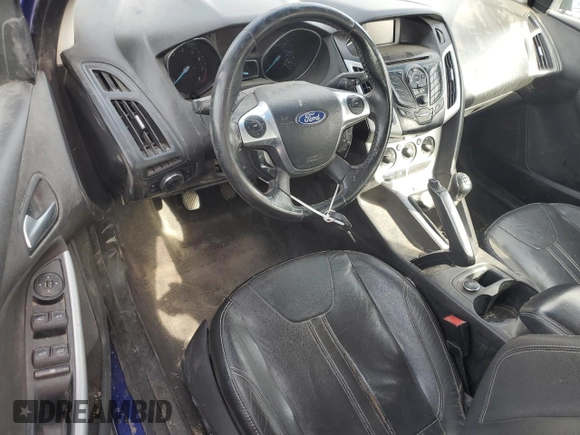 2013 Ford Focus SE with VIN 1FADP3K27DL116805, listed as a Copart auction lot 47143705 with 283,413 mi miles and Salvage Title. Bid and sale history available at carsss.com. Image 8.