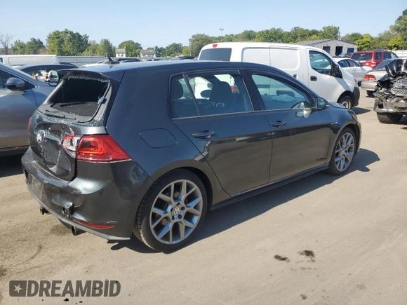 2015 Volkswagen Golf GTI S with VIN 3VW5T7AU8FM103564, listed as a Copart auction lot 70100624 with 122,559 mi miles and Salvage Title. Bid and sale history available at carsss.com. Image 3.