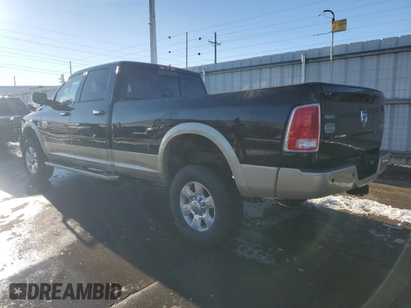 2015 Ram 2500 Laramie Longhorn with VIN 3C6UR5LL1FG520438, listed as a Copart auction lot 87127664 with 100,422 mi miles and Clean title. Bid and sale history available at DreamBid. Image 2.