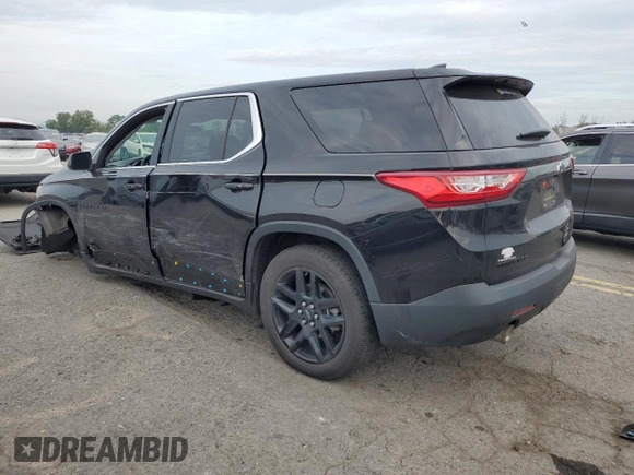 2021 Chevrolet Traverse LS with VIN 1GNERFKW4MJ116793, listed as a Copart auction lot 69139824 with 22,483 mi miles and Salvage Title. Bid and sale history available at carsss.com. Image 2.