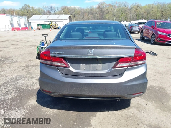 2014 Honda Civic LX with VIN 2HGFB2F50EH513868, listed as a IAAI auction lot 41986283 with 160,391 mi miles and . Bid and sale history available at DreamBid. Image 16.