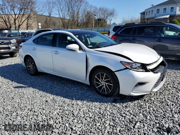2016 Lexus ES with VIN 58ABK1GG9GU028155, listed as a Copart auction lot 53284975 with 77,253 mi miles and Salvage Title. Bid and sale history available at carsss.com. Image 4.