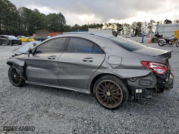 2017 Mercedes-Benz CLA with VIN WDDSJ4EB5HN403208, listed as a Copart auction lot 84285184 with 204,962 mi miles and Salvage Title. Bid and sale history available at carsss.com. Image 2.