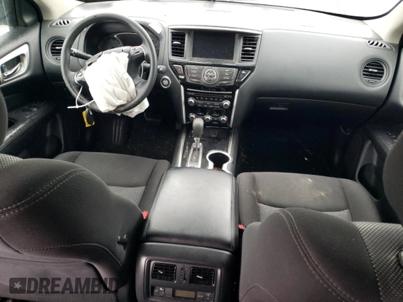 2020 Nissan Pathfinder S with VIN 5N1DR2AM1LC643797, listed as a Copart auction lot 57568435 with 99,852 mi miles and Salvage title. Bid and sale history available at DreamBid. Image 8.