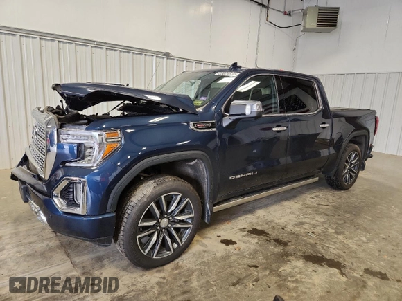 2020 GMC Sierra 1500 Denali with VIN 3GTU9FEL9LG310080, listed as a Copart auction lot 59624835 with 40,623 mi miles and Salvage title. Bid and sale history available at DreamBid. Image 1.