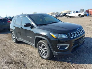 2018 Jeep Compass Latitude with VIN 3C4NJCBB2JT494725, listed as a IAAI auction lot 41479917 with 113,175 mi miles. Bid and sale history available at carsss.com. Image 1.