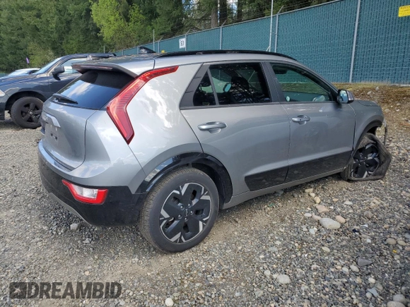 2024 Kia Niro Wind with VIN KNDCR3L1XR5079928, listed as a Copart auction lot 54230885 with 13,771 mi miles and Salvage Title. Bid and sale history available at DreamBid. Image 3.