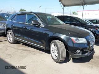2015 Audi Q5 Premium Plus with VIN WA1LFAFP0FA013351, listed as a IAAI auction lot 42537653 with 98,842 mi miles and . Bid and sale history available at DreamBid. Image 1.