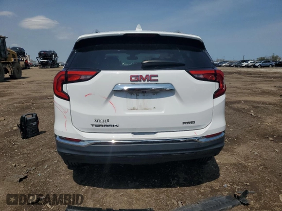 2020 GMC Terrain SLT с VIN 3GKALVEV3LL249188, выставлен на аукционе Copart как лот 54359825 с пробегом 56 620 миль миль и Списание • Salvage title. История ставок и продаж доступна на DreamBid. Изображение 6.