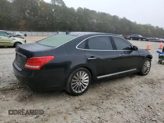 2015 Hyundai Equus Ultimate z VIN KMHGH4JH6FU099424, wystawiony jako Copart lot #80129674 z przebiegiem 145 420 mil mil oraz Szkoda całkowita • Salvage title. Historia ofert i sprzedaży dostępna na DreamBid. Obrazek 3.