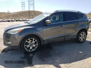 2016 Ford Escape Titanium with VIN 1FMCU9J97GUC26991, listed as a Copart auction lot 52162325 with 125,480 mi miles and Salvage Title. Bid and sale history available at carsss.com. Image 1.