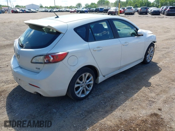 2010 Mazda 3 S Sport with VIN JM1BL1H50A1113531, listed as a IAAI auction lot 42333146 with 129,524 mi miles and . Bid and sale history available at DreamBid. Image 4.