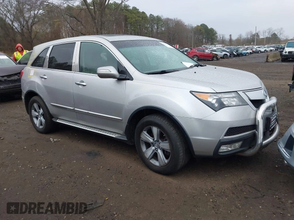 2013 Acura MDX Tech Pkg with VIN 2HNYD2H38DH500999, listed as a IAAI auction lot 40937213 with 138,336 mi miles. Bid and sale history available at carsss.com. Image 1.