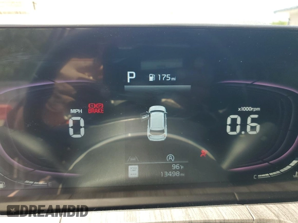 2024 Kia Telluride EX with VIN 5XYP3DGC0RG483526, listed as a Copart auction lot 62360355 with 13,498 mi miles and Salvage title. Bid and sale history available at DreamBid. Image 9.