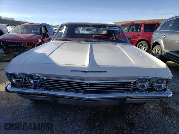 1965 Chevrolet Impala with VIN 166675T165950, listed as a Copart auction lot 82864494 with 91,223 mi miles and Non repairable. Bid and sale history available at DreamBid. Image 5.