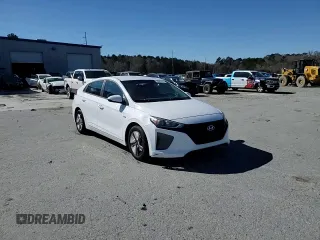 2017 Hyundai Ioniq Blue with VIN KMHC65LC9HU027938, listed as a Copart auction lot 48061475 with 87,612 mi miles and Salvage Title. Bid and sale history available at DreamBid. Image 13.