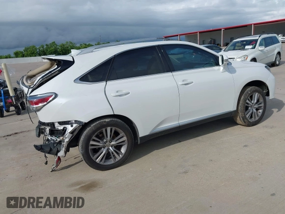 2015 Lexus RX 350 z VIN 2T2ZK1BA9FC173099, wystawiony jako IAAI lot #42593620 z przebiegiem 189 058 mil mil oraz . Historia ofert i sprzedaży dostępna na DreamBid. Obrazek 4.