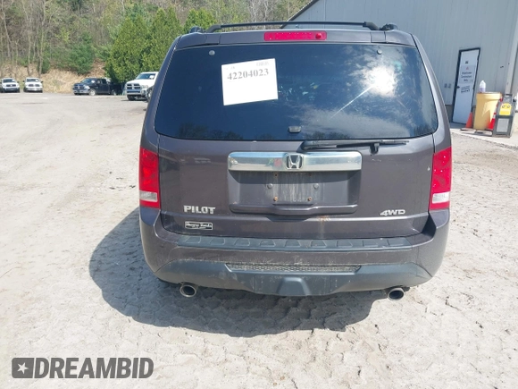 2012 Honda Pilot EX with VIN 5FNYF4H48CB052630, listed as a IAAI auction lot 42204023 with 164,034 mi miles and . Bid and sale history available at DreamBid. Image 16.