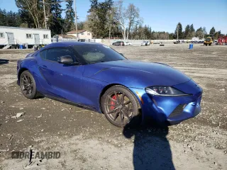 2024 Toyota GR Supra 3.0 with VIN WZ1DB0G08RW065269, listed as a Copart auction lot 44769835 with 3,465 mi miles and Salvage Title. Bid and sale history available at carsss.com. Image 4.