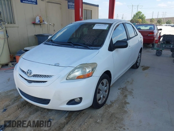 2008 Toyota Yaris with VIN JTDBT923384016242, listed as a IAAI auction lot 42053122 with 189,424 mi miles. Bid and sale history available at carsss.com. Image 2.