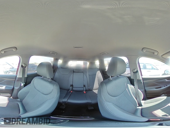 2019 Hyundai Santa Fe SE with VIN 5NMS23AD9KH017324, listed as a Copart auction lot 53665165 with 120,032 mi miles and Salvage title. Bid and sale history available at DreamBid. Image 14.