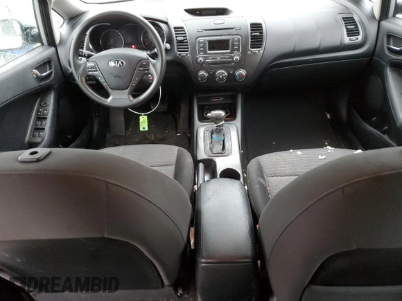 2015 Kia Forte LX with VIN KNAFX4A68F5385350, listed as a Copart auction lot 52121784 with 81,841 mi miles and Salvage Title. Bid and sale history available at carsss.com. Image 8.
