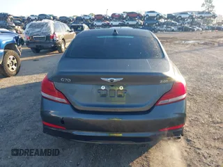 2020 Genesis G70 2.0T z VIN KMTG64LA6LU059951, wystawiony jako IAAI lot #41683671 z przebiegiem 43 852 mil mil oraz . Historia ofert i sprzedaży dostępna na DreamBid. Obrazek 16.