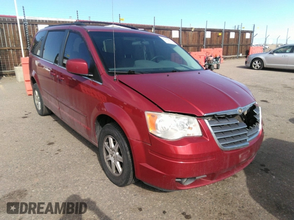 2008 Chrysler Town & Country Touring with VIN 2A8HR54P08R115219, listed as a IAAI auction lot 41785483 with 192,735 mi miles. Bid and sale history available at carsss.com. Image 1.