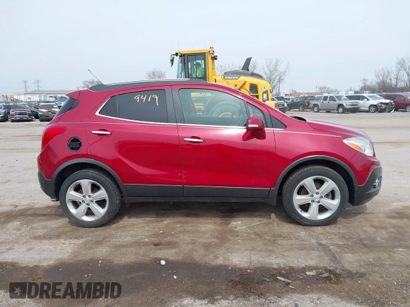 2016 Buick Encore Convenience with VIN KL4CJFSB3GB630339, listed as a IAAI auction lot 41939419 with 83,293 mi miles. Bid and sale history available at carsss.com. Image 13.