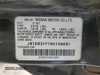 1992 Nissan Sentra E с VIN JN1EB31P1NU104691, выставлен на аукционе Copart как лот 85499664 с пробегом 237 778 миль миль и Списание • Salvage title. История ставок и продаж доступна на DreamBid. Изображение 12.