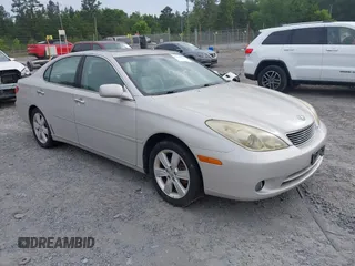2005 Lexus ES 350 with VIN JTHBA30GX55062132, listed as a IAAI auction lot 42214494 with 237,137 mi miles and . Bid and sale history available at carsss.com. Image 1.