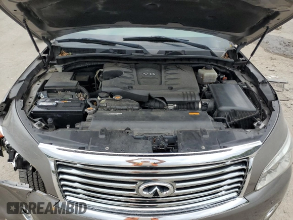 2013 Infiniti QX56 with VIN JN8AZ2NE9D9042487, listed as a Copart auction lot 68790494 with 160,732 mi miles and Salvage Title. Bid and sale history available at carsss.com. Image 14.